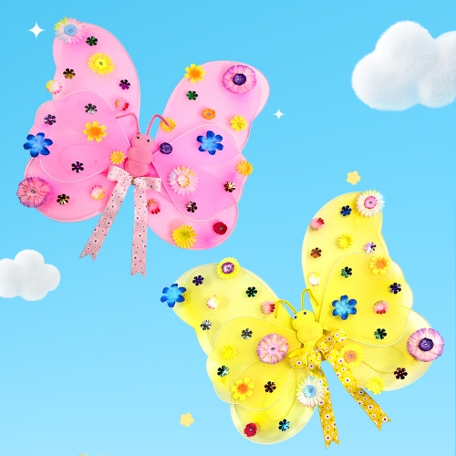 [만꾸] 봄꽃 나비 날개