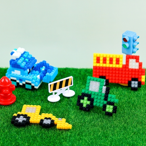 [오늘놀이] 8mm 디폼블록 소포장 300pcs(24색 택1/부자재 추가 구매/KC인증)