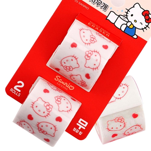 산리오 헬로키티 화장지모양 지우개 1p 미니어처