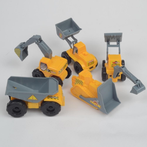 중장비 친구들 1p 텀프트럭 포크레인