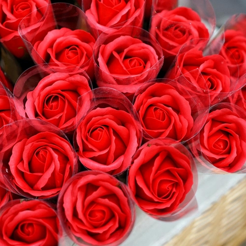 크라프트 비누 장미 1p 선물 생일 졸업 축하