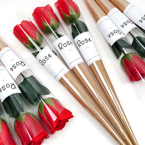 크라프트 비누 장미 1p 선물 생일 졸업 축하