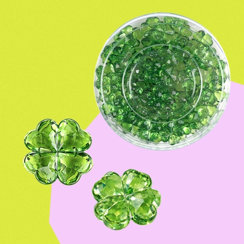 메이크문구 5000 모양비즈 98번 네잎클로버