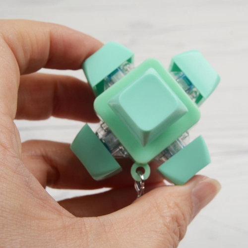 6구 무한 클릭 딸깍이 키링 1p 피젯토이 딸깍이놀이 열쇠고리