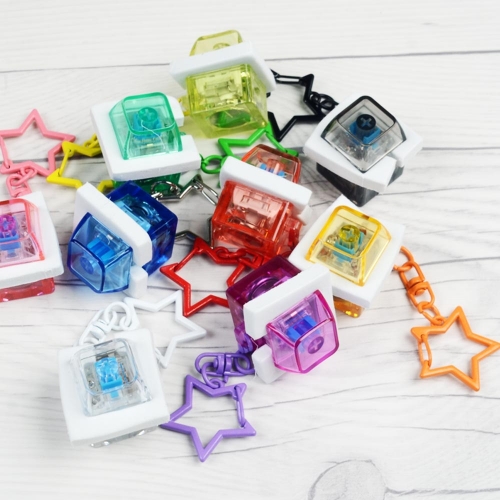 LED 별 키링 딸깍이 1p 피젯토이 딸깍이놀이 열쇠고리