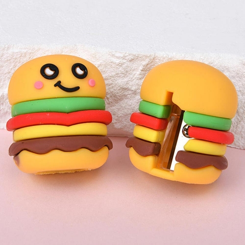 햄버 감자 튀김 연필깎이이 1p 신학기 학용품 캐릭터