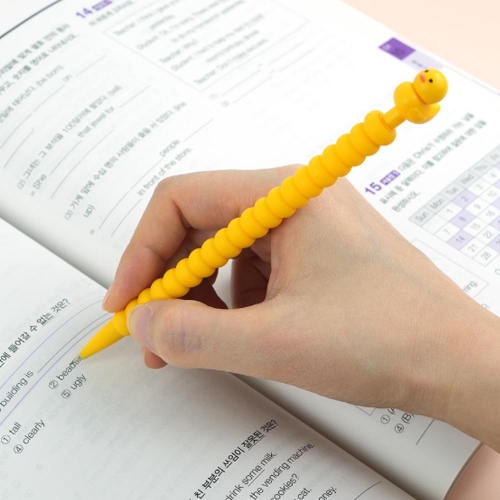 해피덕 피규어 샤프 1p 0.5mm 캐릭터샤프