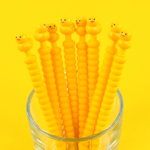 해피덕 피규어 샤프 1p 0.5mm 캐릭터샤프