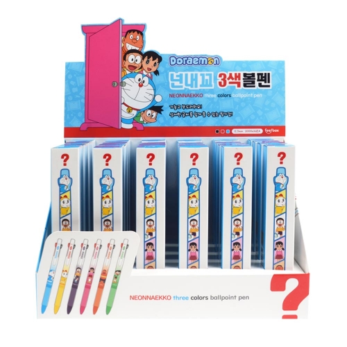 도라에몽 넌내꼬 3색 볼펜 1p 신학기 학용품