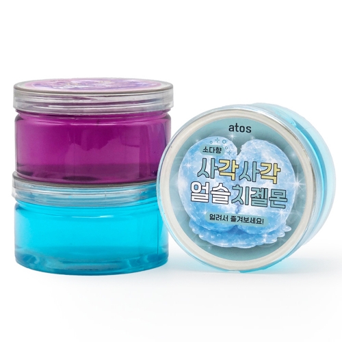 얼음 슬라임 치즈 젤리 몬스터 말랑이 (4개)