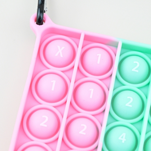 숫자 푸쉬팝 버블 덧셈 곱셈 구구단 수배열판 수학 사칙연산 교구