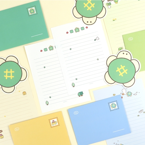 행부기 편지지 (20개)