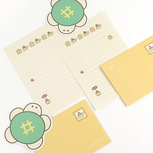 행부기 편지지 (20개)