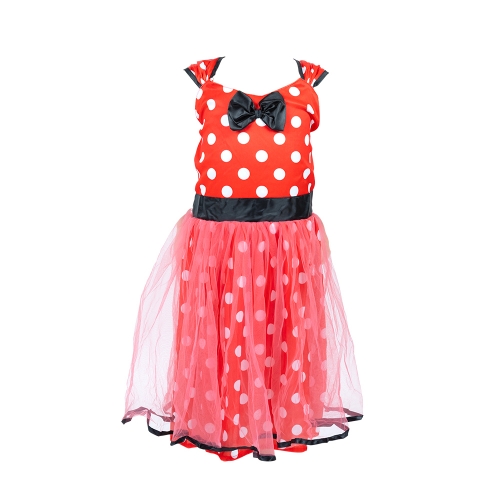 [캐스비]플레이 공주드레스 레드도트(2987) (세트 선택 가능)