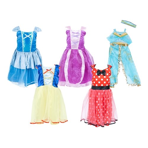 [캐스비]플레이 공주드레스 레드도트(2987) (세트 선택 가능)