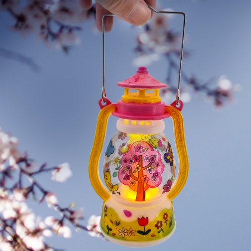 [탑키드] 봄 꽃 캠핑 LED 미니 랜턴 꾸미기