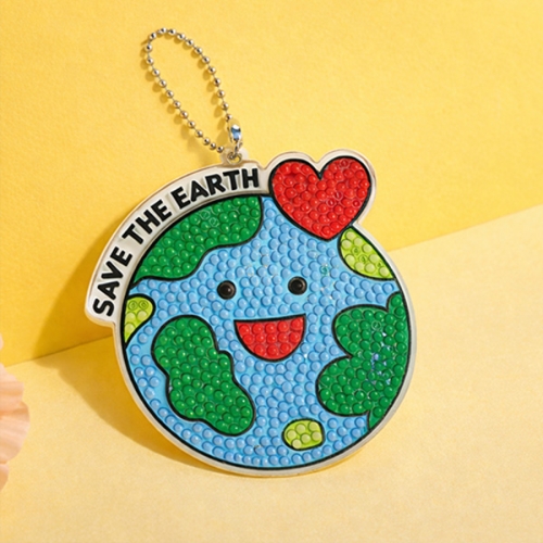 [두두엠] 보석십자수 열쇠고리 만들기 지구사랑