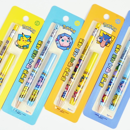 포켓몬 깎이 샤프 세트 1p 캐릭터샤프