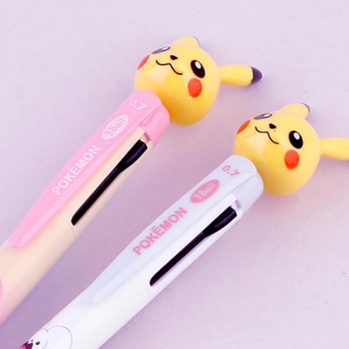 포켓몬 마스코트 3색 볼펜 1p 캐릭터 피규어 볼펜