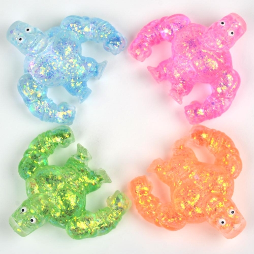 글리터 레슬링 쫀득이 1p  주물럭 핸드토이 스트레스해소