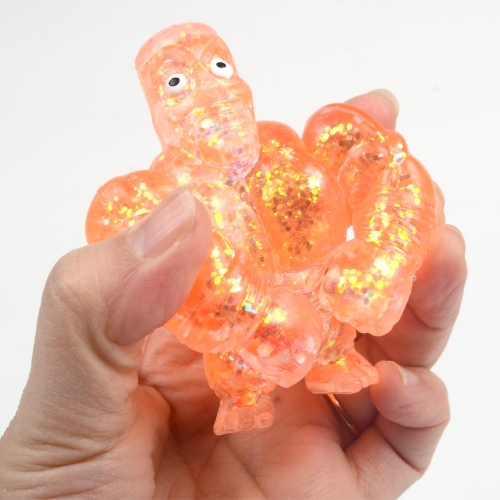 글리터 레슬링 쫀득이 1p  주물럭 핸드토이 스트레스해소