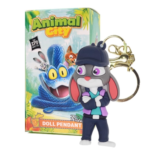 애니멀 시티 랜덤 피규어 키링 1p 동물 캐릭터 열쇠고리