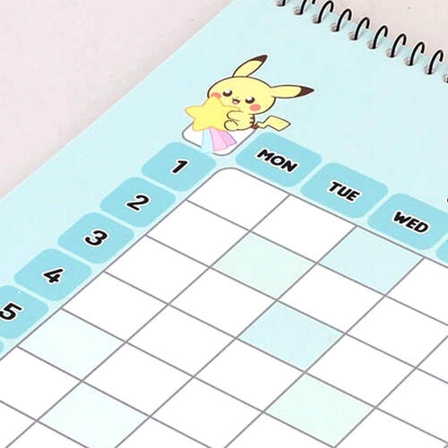 포켓몬 왕 종합장 1p 캐릭터 문구