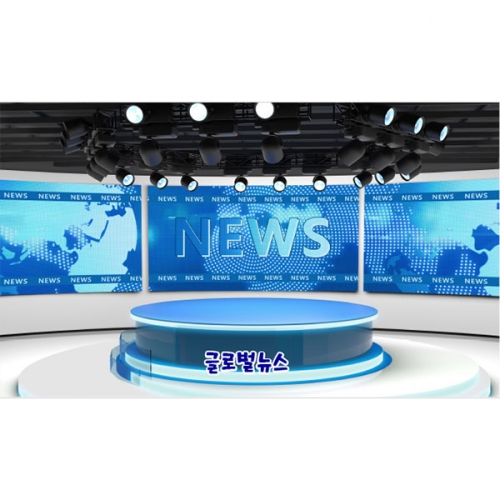 [파티붕붕] D4639 현수막 / 방송국 현수막 어린이집 유치원 뉴스 배경 포토존 제작