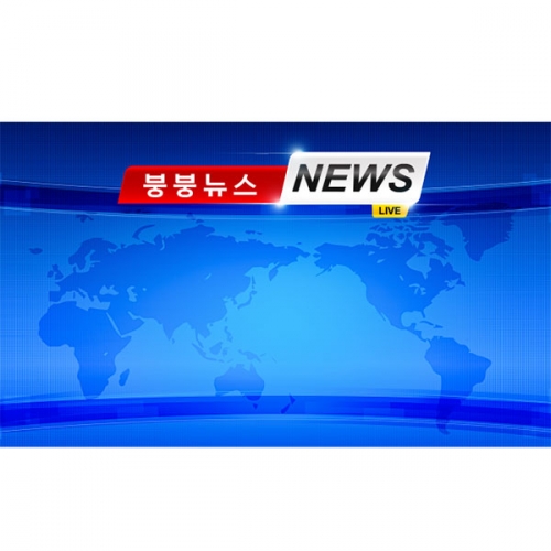 [파티붕붕] D4638 현수막 / 유치원 뉴스 현수막 방송국 뉴스룸 포토존 플랜카드 제작