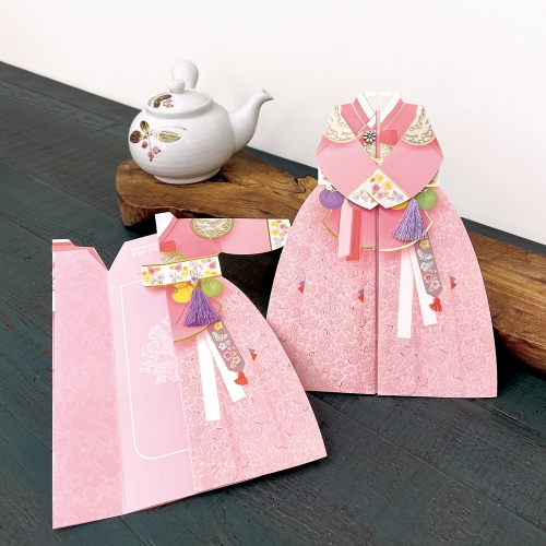 [FB7401-3] 한복 입체 용돈봉투