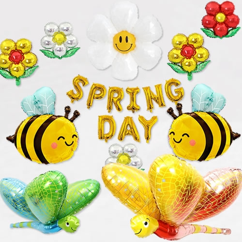봄 꾸미기 풍선 7종 1세트