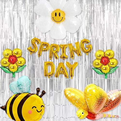 봄 꾸미기 풍선 7종 1세트