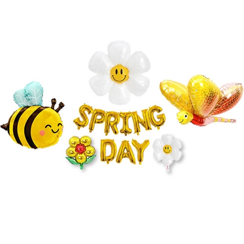 봄 꾸미기 풍선 7종 1세트