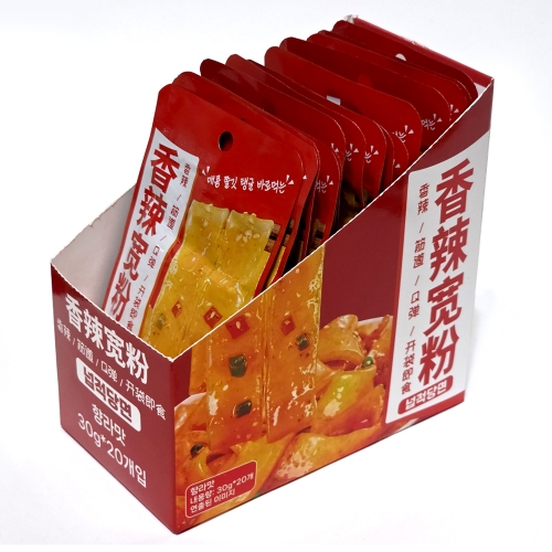 넙적 당면 간식 향라맛 (20개)