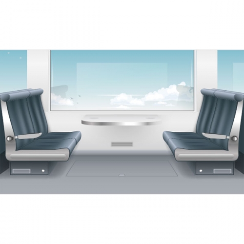 [파티붕붕] D3527 비행기 현수막 / 유치원 어린이집 실내 기내 역할놀이 플랜카드