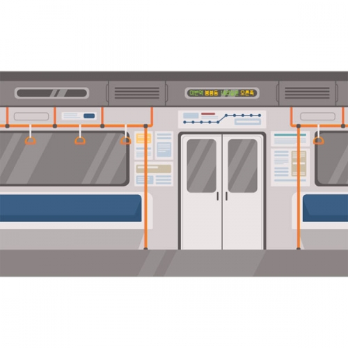 [파티붕붕] D3259 현수막 / 유치원 어린이집 지하철 현수막 역할놀이 체험 플랜카드