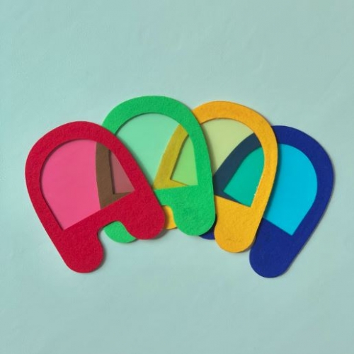 리뉴얼 색깔 돋보기(4색1세트)