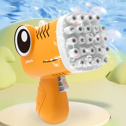 버블 다이노 23홀 자동 버블건 비눗방울 (색상랜덤)