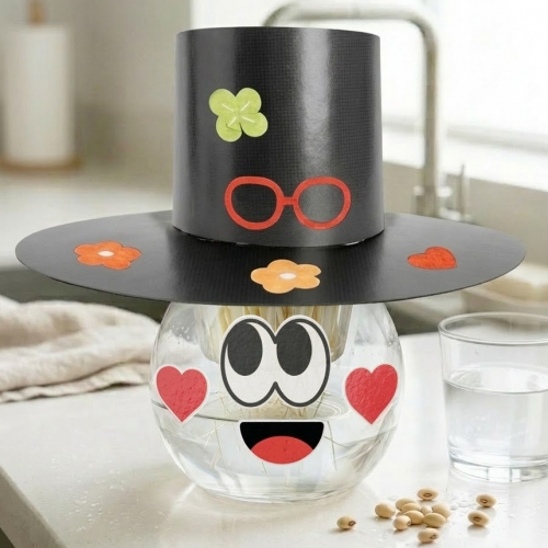 전통갓 콩나물 키우기 체험 키트 어린이 식물 재배 현장 학습 세트