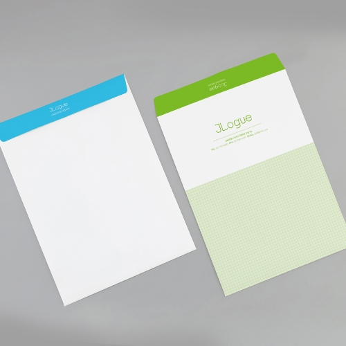 심플 그리드 대봉투