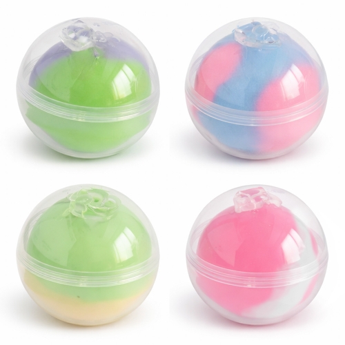 왁스 뿌수기 말랑이 스퀴시 주물럭 (6개)