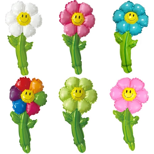 봄 장식 풍선 꽃