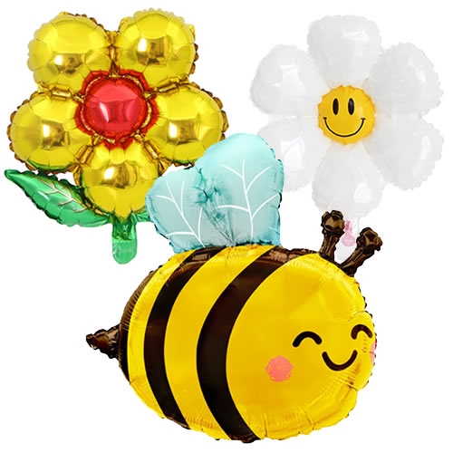 봄 장식 풍선 꽃