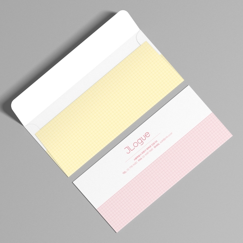 심플 그리드 소봉투