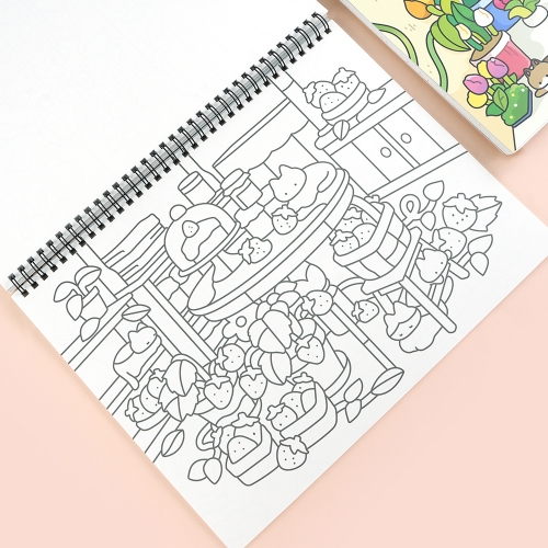 고양이 쉬운 컬러드로잉