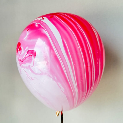 [파티붕붕] 마블풍선 (10개) / 12인치 헬륨 효과 생일 파티풍선 포토존 데코 장식