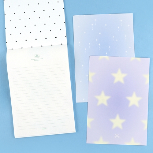 위시 패드 편지지 (2개)