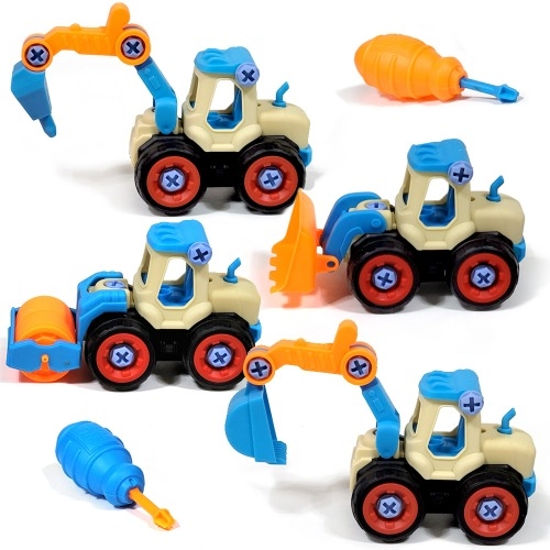 DIY 공구 트럭 단품(중장비 4종세트)