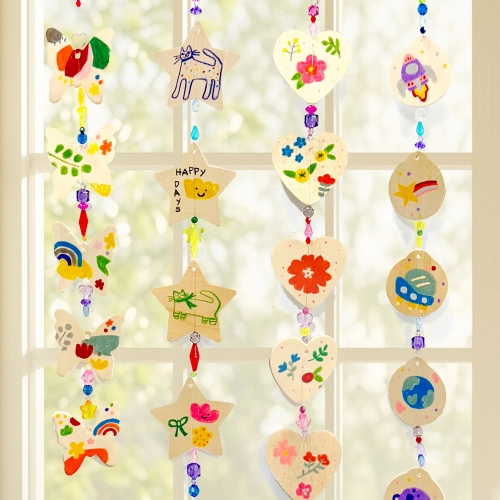 반짝이는 보석나무모빌 나비모빌 만들기키트 비즈발