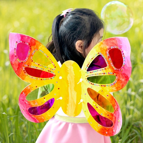 알록달록 보석종이날개만들기 나비날개만들기세트